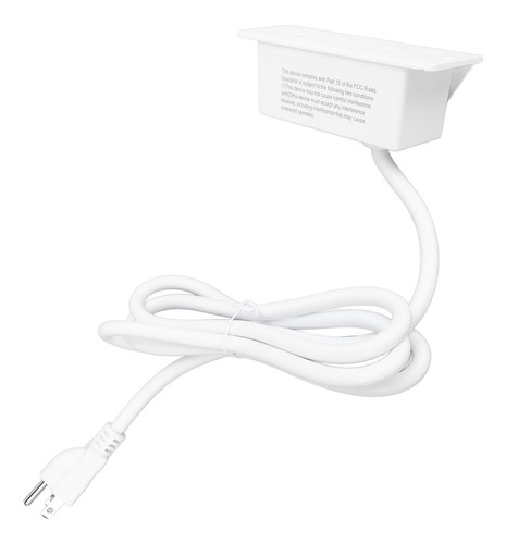 Enchufe De Escritorio Empotrado, 2 Enchufes, 1 Usb C, 1 Usb
