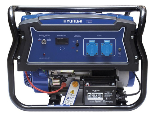 Generador A Gasolina 3000w 120v Hyundai Hyg4050e