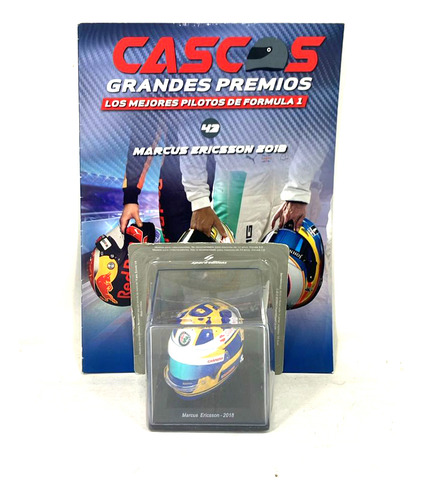 Cascos Grandes Premios Marcus Ericsson Año 2018 N 43