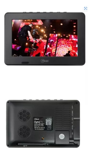 Mini Tv Digital Portatil Isdb-t, Bt, Usb, Sd Recargable
