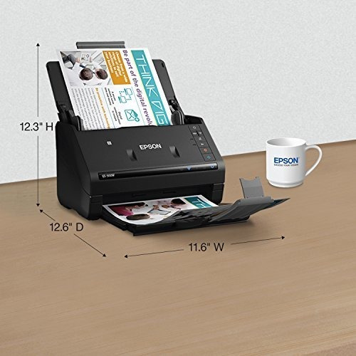 Imagen 1 de 4 de Workforce 500w Escaner Documento Inalambrico Color Para Pc G