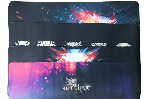 Mousepad Gaming Larga The Witcher Símbolos 700x300x2mm