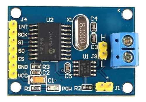 Modulo Can Bus Mcp2515 Tja1050 Obdii Serve Para Arduino