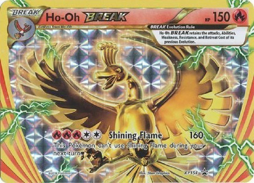 Ho-oh Break Xy154 Break Raro Promo Pokemon Tcg