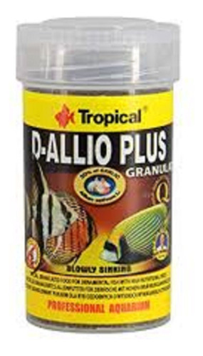Tropical D-allio Plus Gránulos Ajo 60gr Discus Marinos Polyp