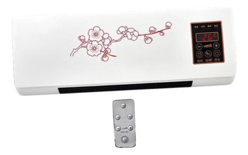 Calentador De Pared Pequeño, Temporizador Estampado De