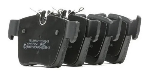 Imagen 2 de 4 de Kit Pastillas Remsa + Sensor Mercedes Benz Glc 300 Trasero