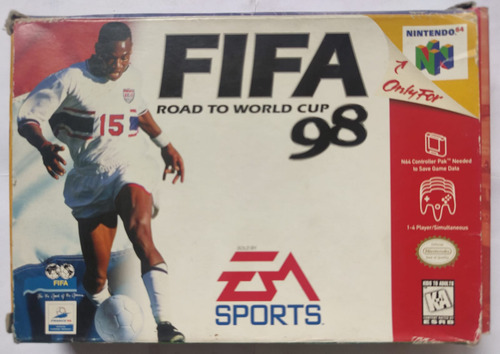 Fifa 98 Nintendo 64 ( Solo Caja Y Manual) Originales