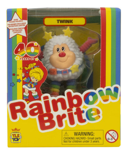 Muñeca Rainbow Brite 6cm - Twink Flocked Chase