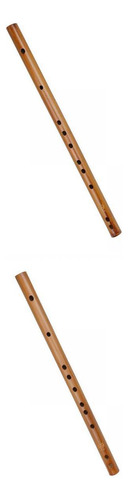 Flauta Tradicional De Madera, 2 Unidades, Gran Sonido, Músic