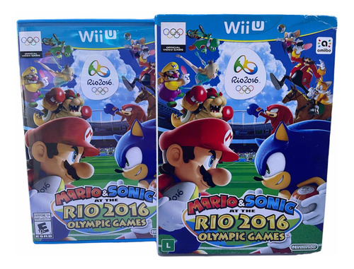 Jogo Mario E Sonic Rio 2016 Original Wii U + Luva Seminovo (Recondicionado)