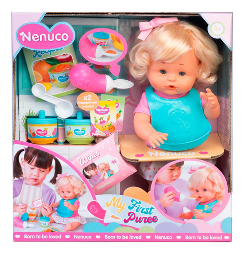 Muñeca Bebé Nenuco Mi Primer Papilla - My First Puree