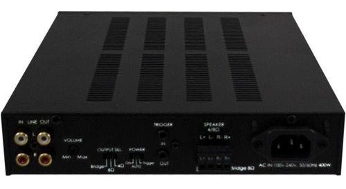 Amplificador Digital Wave Sound Wamp200 Bivolt 200w Preto