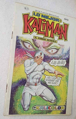 Lo Mejor De Kaliman El Hombre Increible #37 Comic Kalicolor