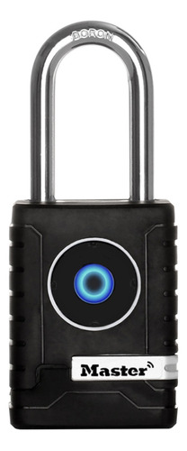 8 Candados Bluetooth Exterior Master Lock Color Negro