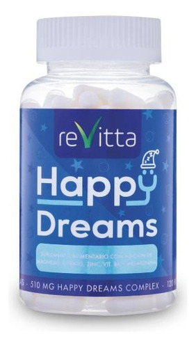 Pack 2 X Zma Noche Happy Dreams 120 Cáps C/u  Revitta