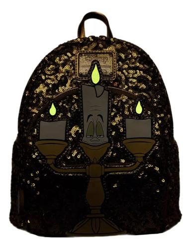 Loungefly Mochila Lumiere Sequin La Bella Y Bestia