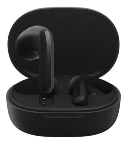 Auriculares Audifonos Tws Xiaomi Redmi Buds 4 Lite Color Negro Color De La Luz Azul Claro