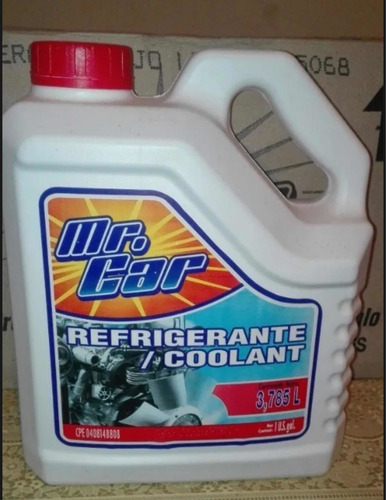 Refrigerante/coolant Mr. Car Rojo Y Verde