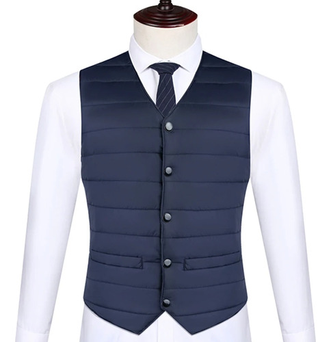 Chaleco Para Hombre, Chalecos, Chaquetas, Con Bolsillos, Cha