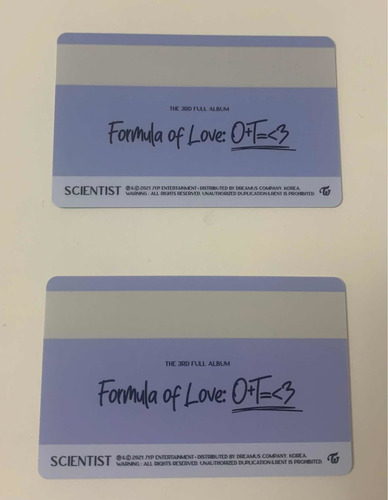 Imagen 3 de 6 de Cd Twice Formula Of Love