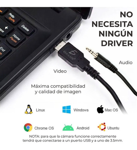 Webcam Usb Para Computadora 720p Hd Con Micrófono