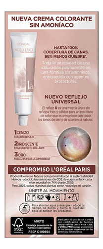 Tintura Excellence Sin Amoniaco Marrón
