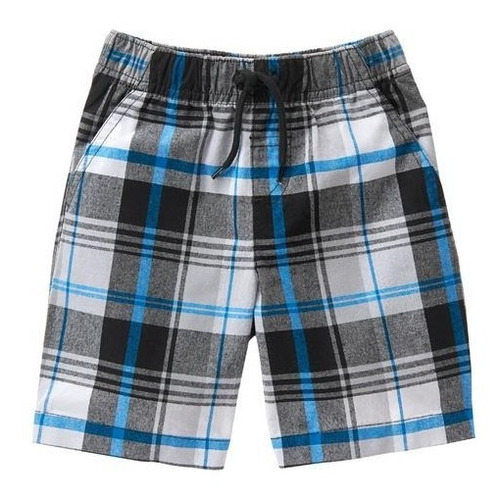 Bermuda Shorts A Cuadros Con Cordón Crazy8 Niños Algodón