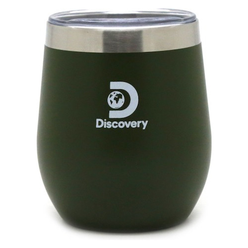 Mate De Acero Inoxidable Discovery 280 Ml Vaso Con Tapa New