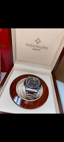 Reloj Patek Philippe Natilus Azul Acero Azul Acero Negro (Usado)