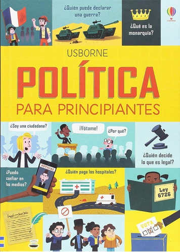 Polãâtica Para Principiantes, De Vv. Aa.. Editorial Usborne En Español