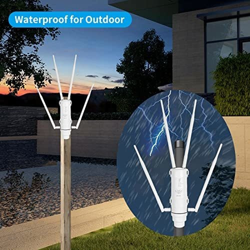 Imagen 5 de 6 de Flashowl - Extensor De Señal Wifi Impermeable Para Exterior