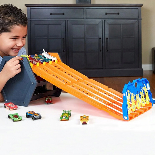 Imagem 10 de 10 de Hot Wheels Pista Action Extrema Portátil - Mattel - Gyx11