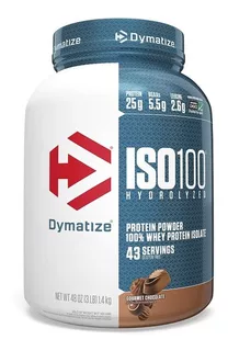 Proteina Iso 100 Dymatize Hidrolizada 3lbs Los Sabor Sabor Chocolate