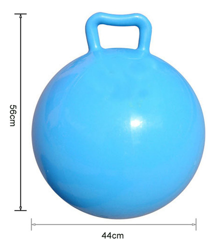 Pelota Que Rebota, De Color Puro, Inflable Para Niños
