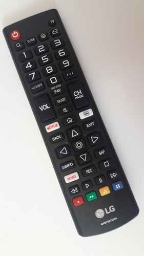 Controle Remoto LG Akb75675304 100% Original Novo
