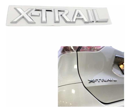 Emblema X-trail Nissan Trasero