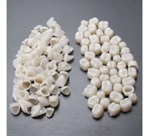 5 Dentes Frontais Cor Natural + Massa De Fixar -provisórios