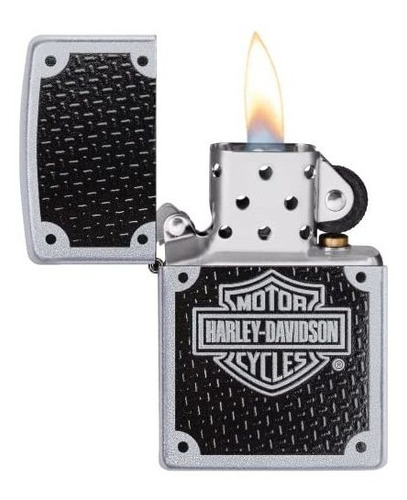 Imagen 4 de 6 de Zippo Harley Davidson Carbon Fibre 1220084