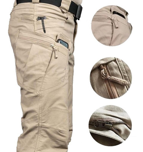 Pantalones Tácticos Militares A Prueba De Agua Para Hombre,