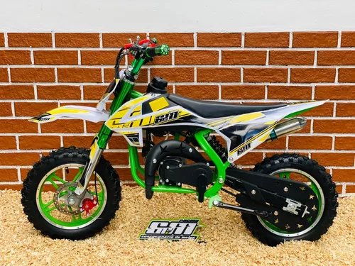 Moto Cross 60cc 2 Tiempos Para Niños A Gasolina