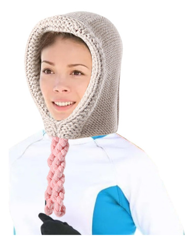 Genérico Gorro De Lana Cálido Mujer,sombrero De Invierno