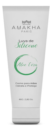 Luvas De Silicone - Aloe Vera 80g Amakha Paris 