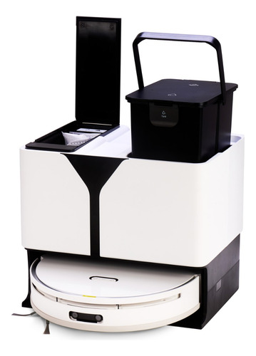 Robô Aspirador Inteligente Botman4 iCina Aspira Varre Passa Pano Autolimpante