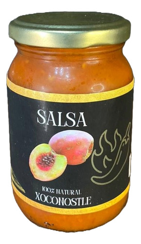 Salsa De Xoconostle 100% Natural