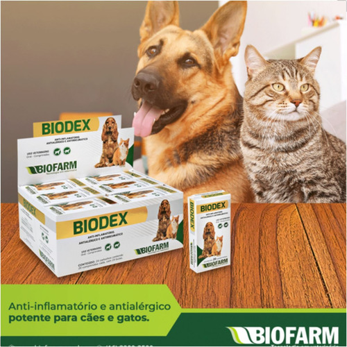 Coceira No Ouvido De Caes Biodex 20 Cp