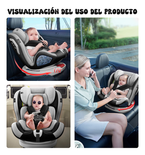 Asiento De Coche Con Sistema De Seguridad Para Bebés