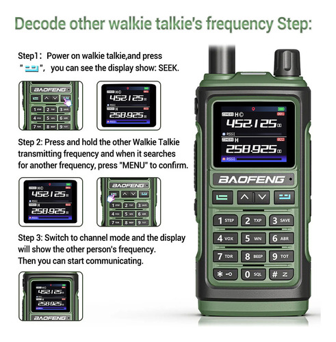 Rádio Bidirecional Walkie Talkies Baofeng Uv-17 Pro Gps Air