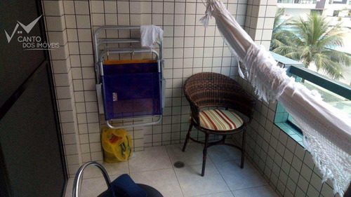 Imagem 3 de 12 de Apartamento Com 2 Dorms, Canto Do Forte, Praia Grande - R$ 350.000,00, 92m² - Codigo: 306 - V306