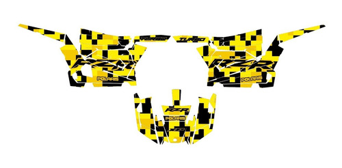 Calcomanias Stickers Polaris Rzr 1000 Turbo 2 Plazas 2014-18